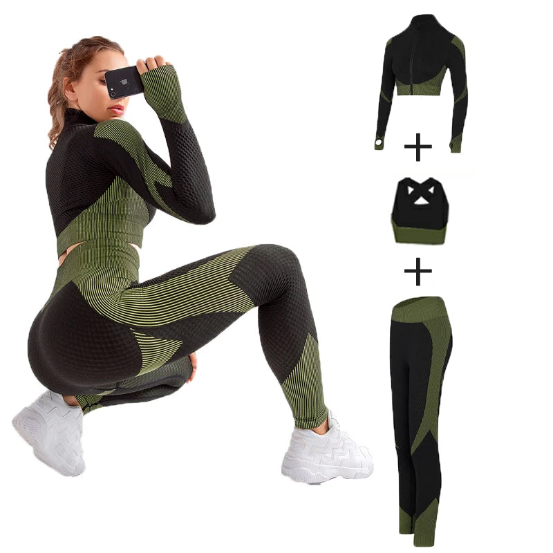 Seamless Workout  Women Sets