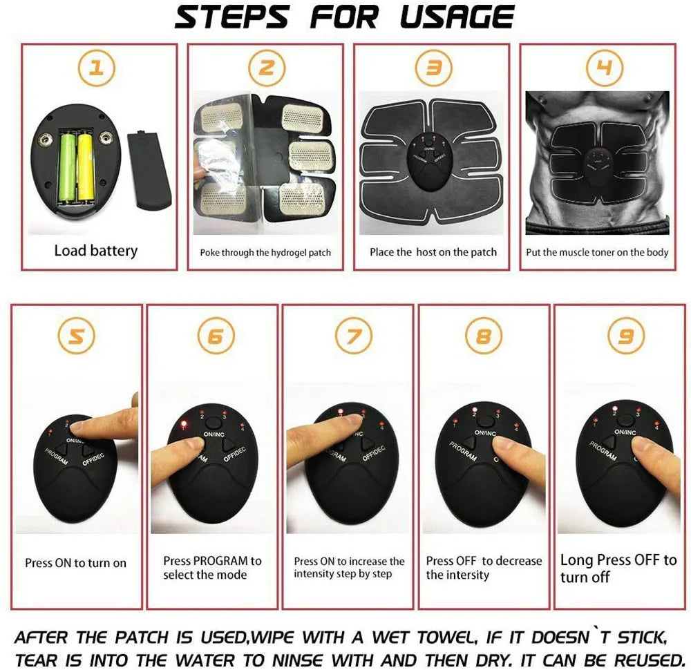 Abdominal Muscle Stimulator Hip Trainer