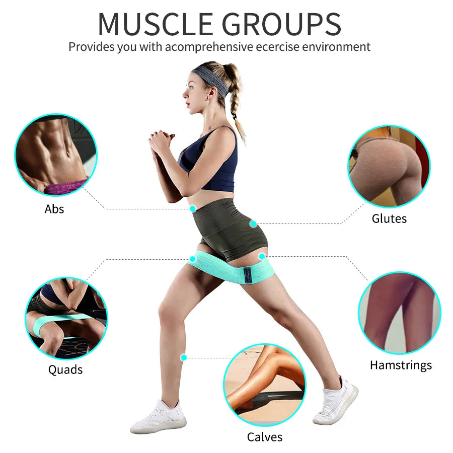 Resistance Hip Booty Bands